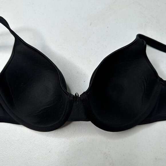 NEW Vanity Fair Black Lightly Lined Underwire Bra Size 36C - Picture 5 of 6